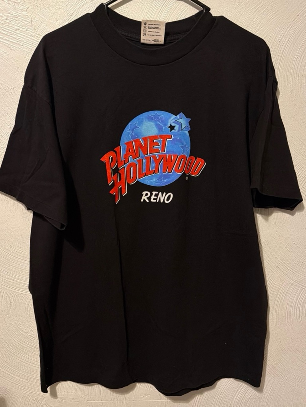 Planet Hollywood Reno Black Graphic Tee